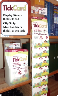 TickCard™ Wholesale Pack of 12 for RETAILERS only
