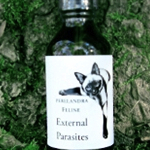FELINE: EXTERNAL PARASITES – Water in Brandy or Vinegar 2-oz./59.1ml