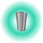 The stainless steel AQUA-VORTEX™ Liquid Energizer Spiral