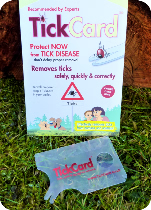 TickCard™ – safe, quick and correct tick removal.